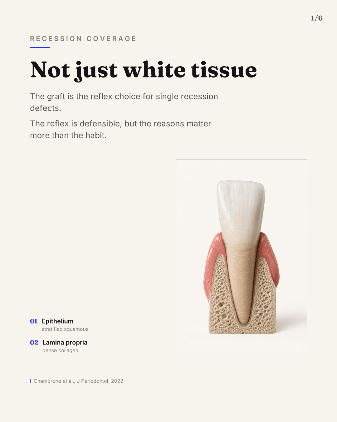The sample slide in the Journal Classic look
