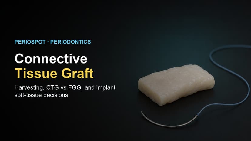 The Connective Tissue Graft: Harvesting Techniques, Indications, and CTG vs FGG