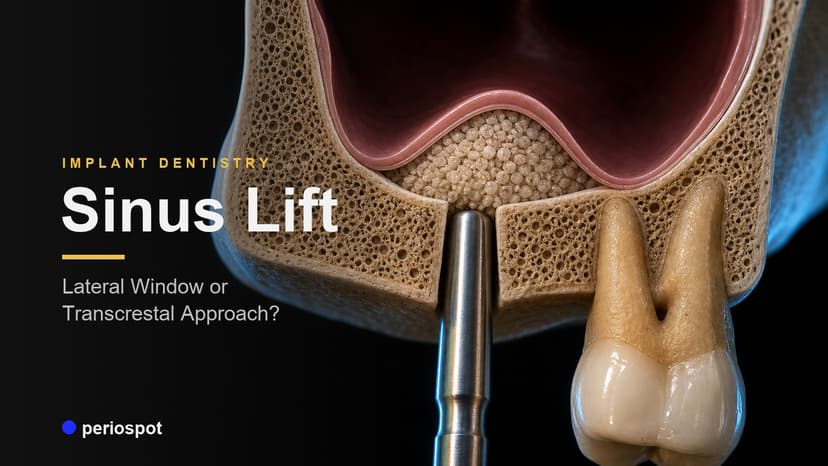 Sinus Lift in Implant Dentistry: Lateral Window or Transcrestal Approach?