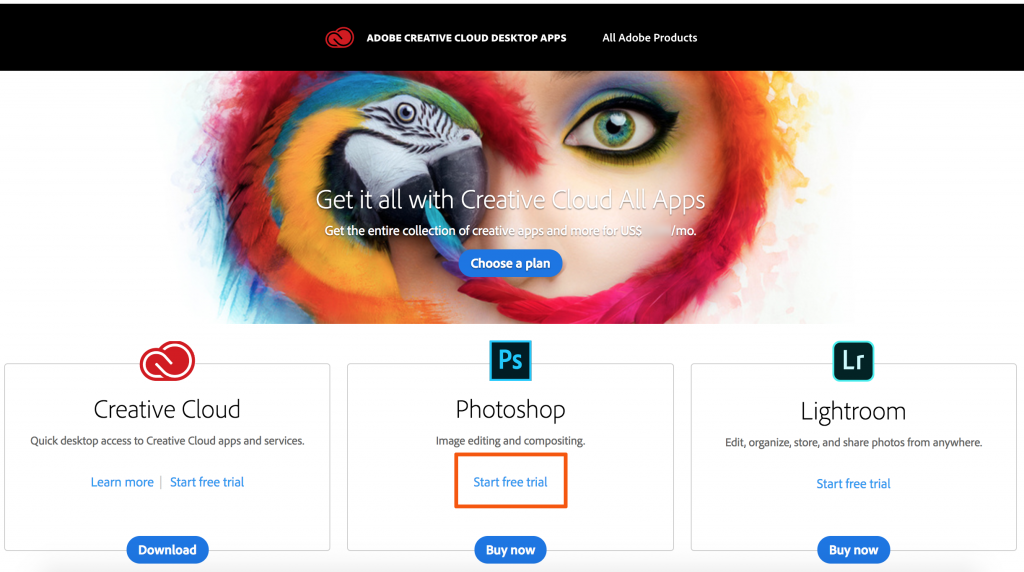 creative cloud appscatalog